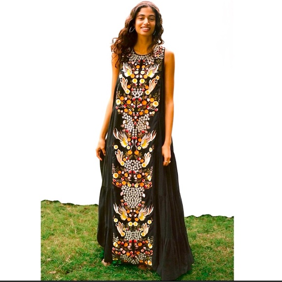 Anthropologie Dresses & Skirts - Anthropologie Samant Chauhan Jacaranda  Dress S 6